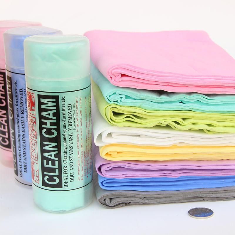 Clean Cham Synthetic Chamois Cloth (Assorted, Pack of 1)